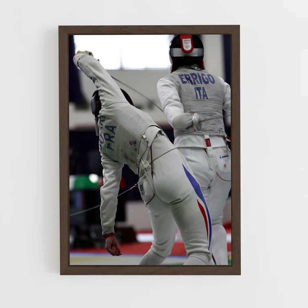 Poster World de cup – affiche Escrime (vue 5)